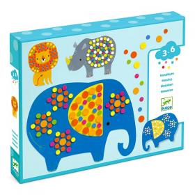 Djeco Puzzle Scoperta: Animali del Mondo - 100 pezzi - Include Libretto  unisex (bambini)